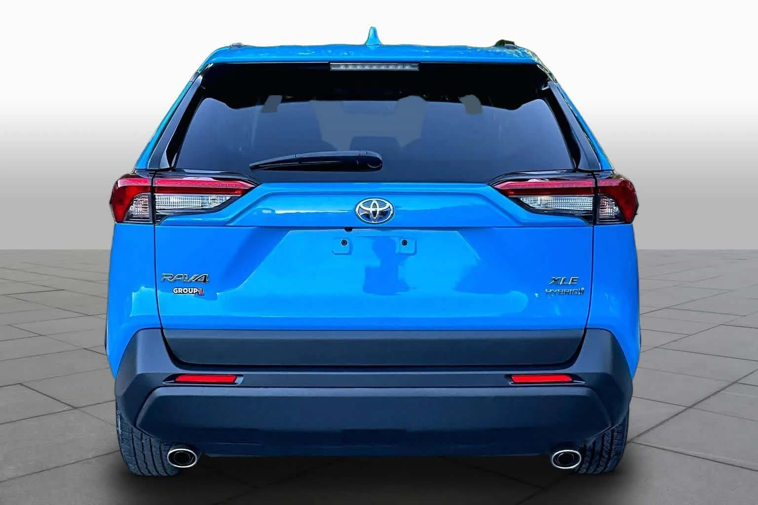 Used 2021 Blue Flame Toyota Hybrid XLE image 5