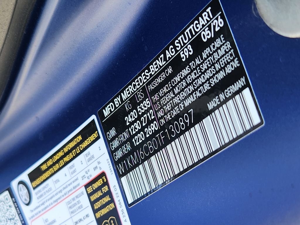 New 2026 MANUFAKTUR Starling Blue Magno Mercedes-Benz AMG® CLE 53 4MATIC image 12