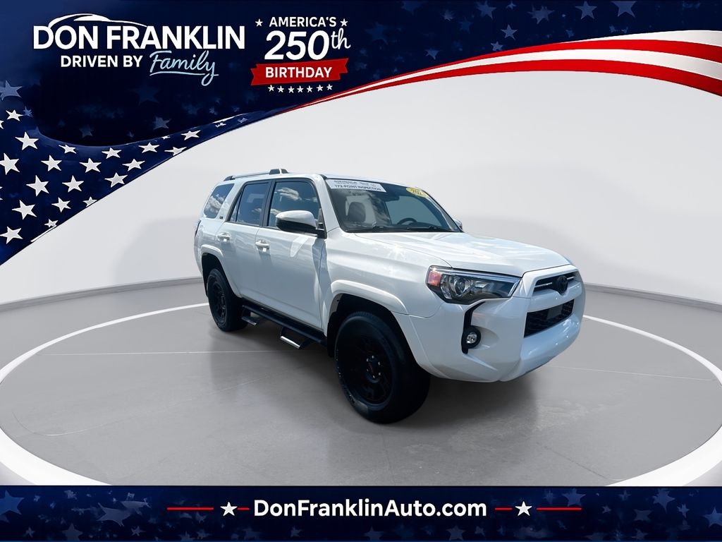 Certified Used 2023 White Toyota SR5 image 1