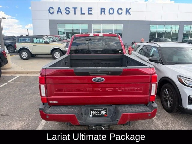 Used 2022 Red Ford Lariat image 6