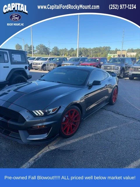 Used 2020 Gray Ford Shelby GT350 image 1