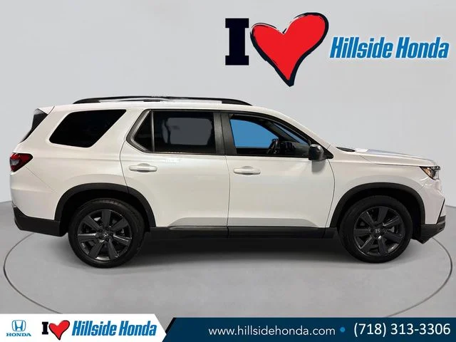 Certified Used 2023 Platinum White Pearl Honda AWD SPORT image 6