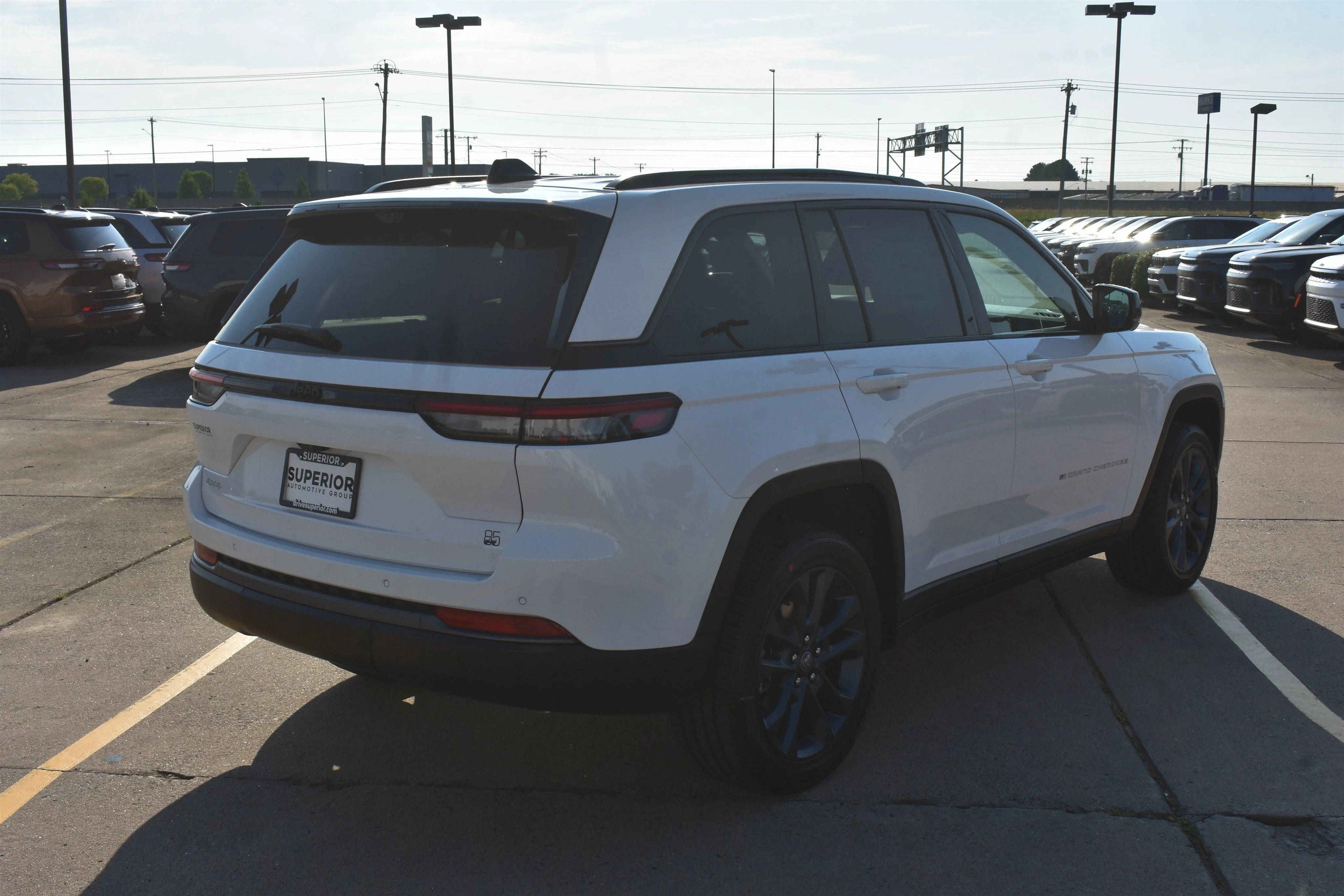 New 2026 Bright White Clearcoat Jeep 85th Anniversary Edition image 5