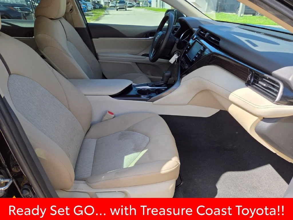Certified Used 2019 Black Toyota LE image 15