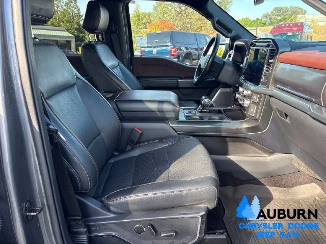Used 2022 Gray Ford Lariat image 21