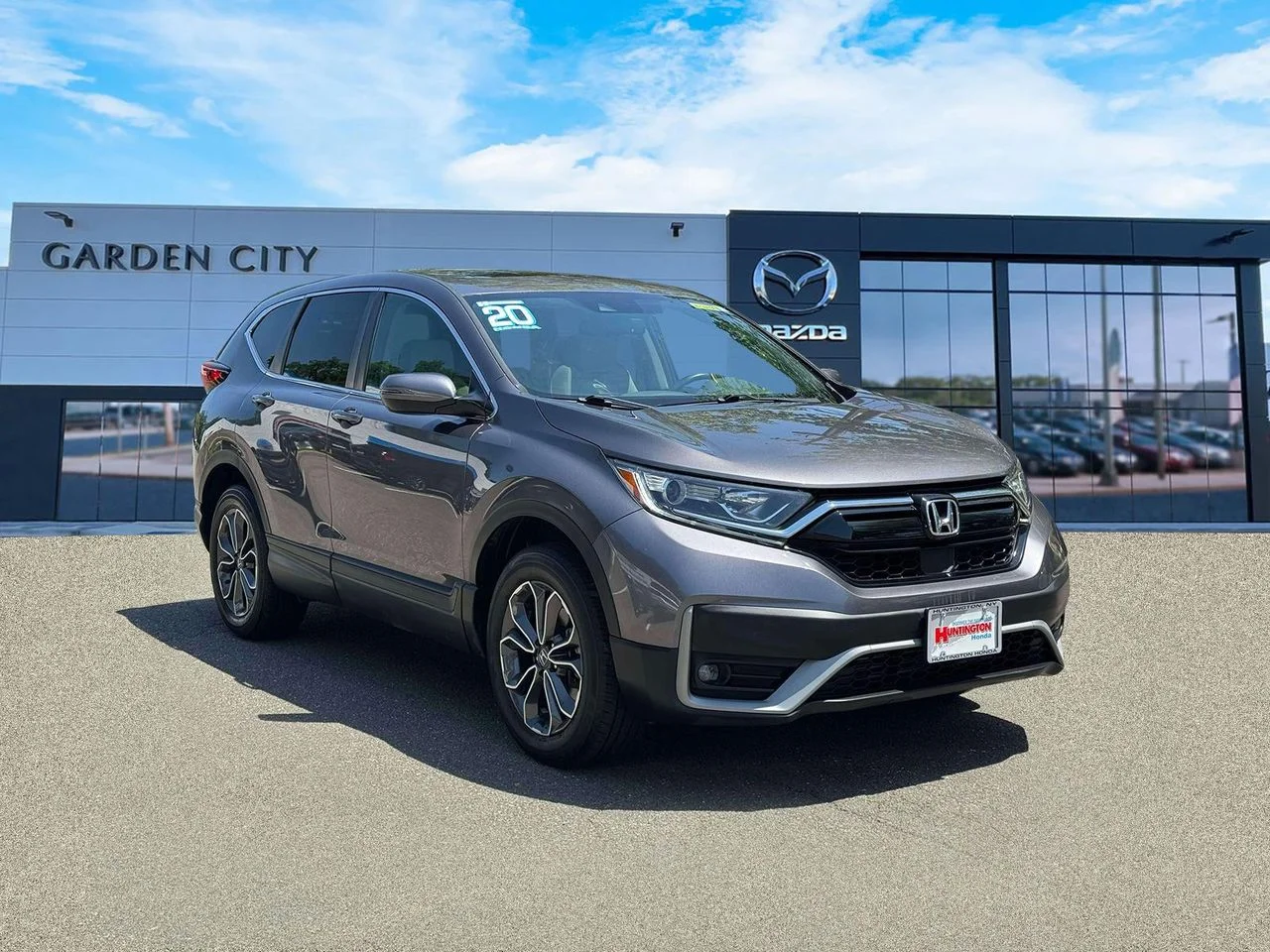 Used 2020 Modern Steel Metallic Honda AWD EX-L image 1