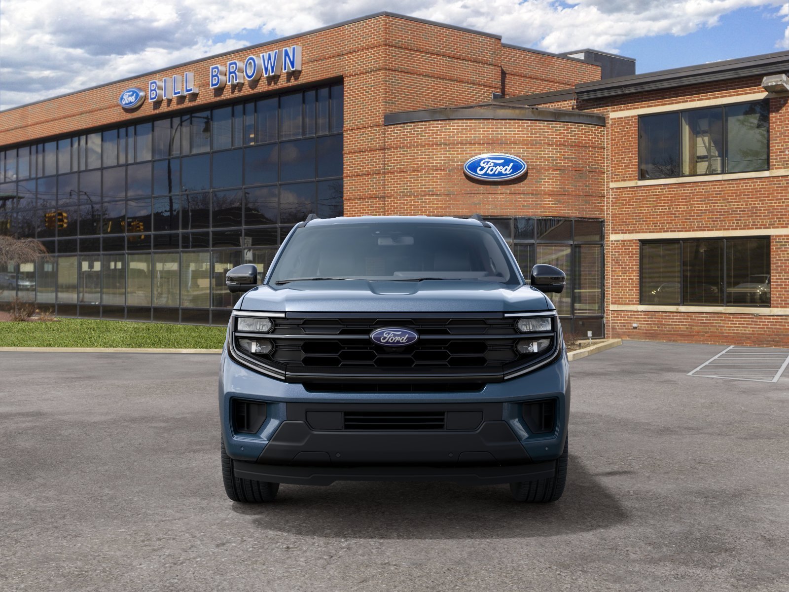 New 2027 Nocturnal Blue Metallic Ford Active image 3