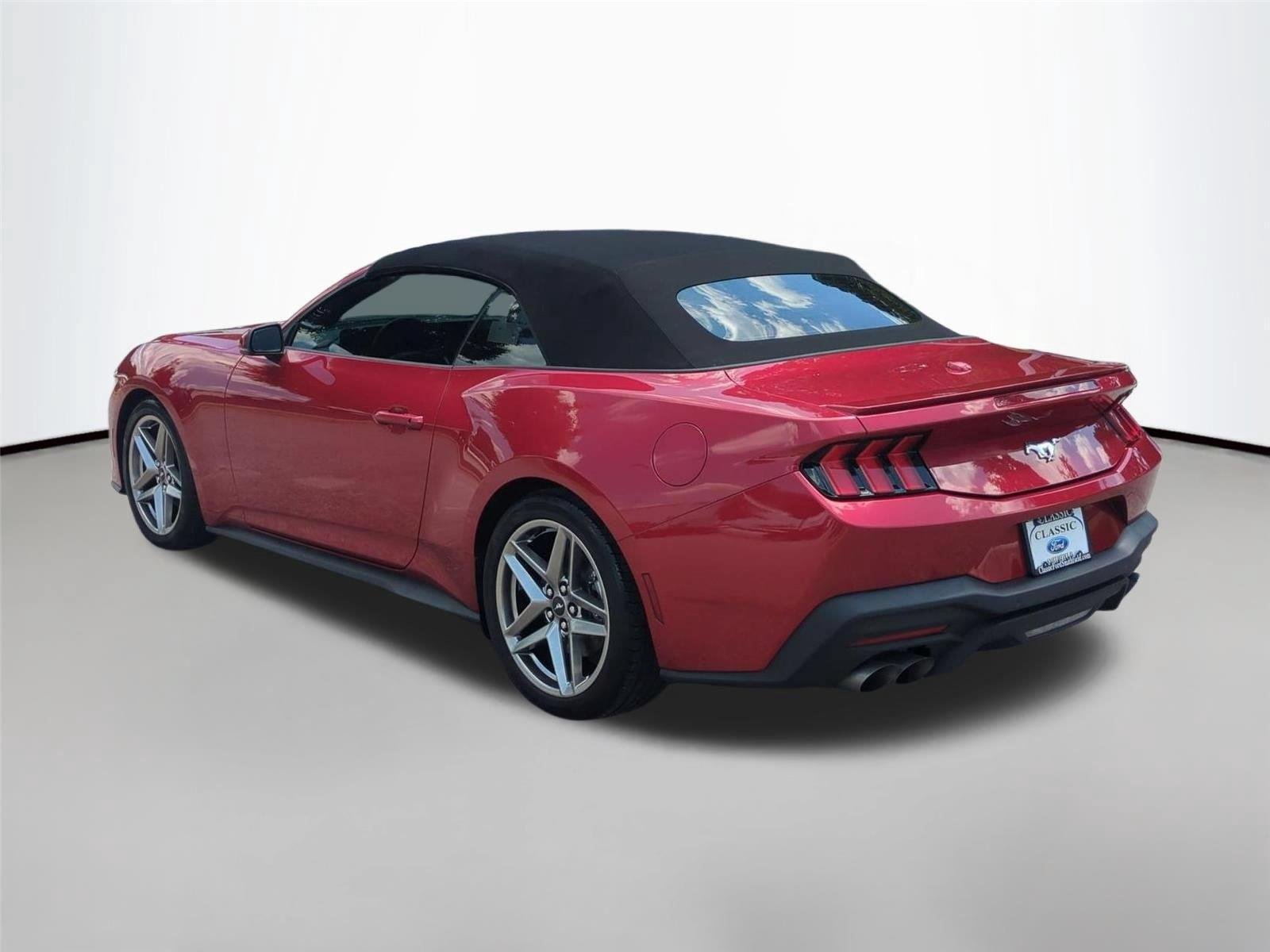 Used 2024 Rapid Red Metallic Tinted Clearcoat Ford EcoBoost Premium image 3