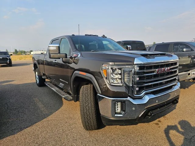 Used 2020 Brownstone Metallic GMC SLT image 5