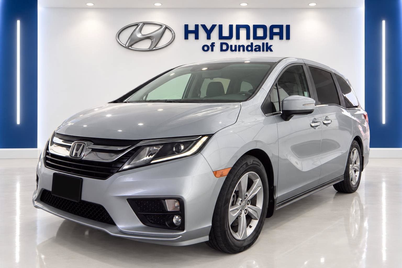 Used 2019 Gray Honda EX-L image 1