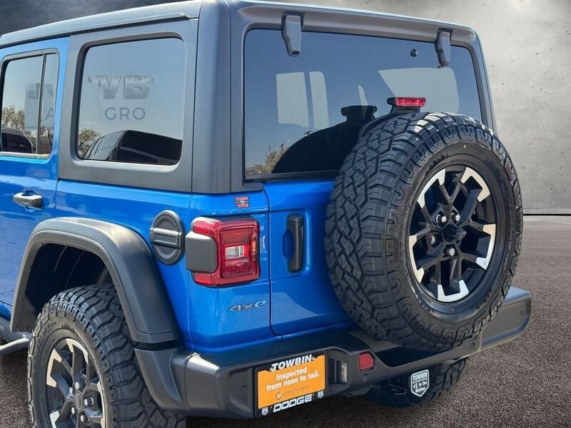 Used 2024 Blue Jeep Rubicon 4xe image 6