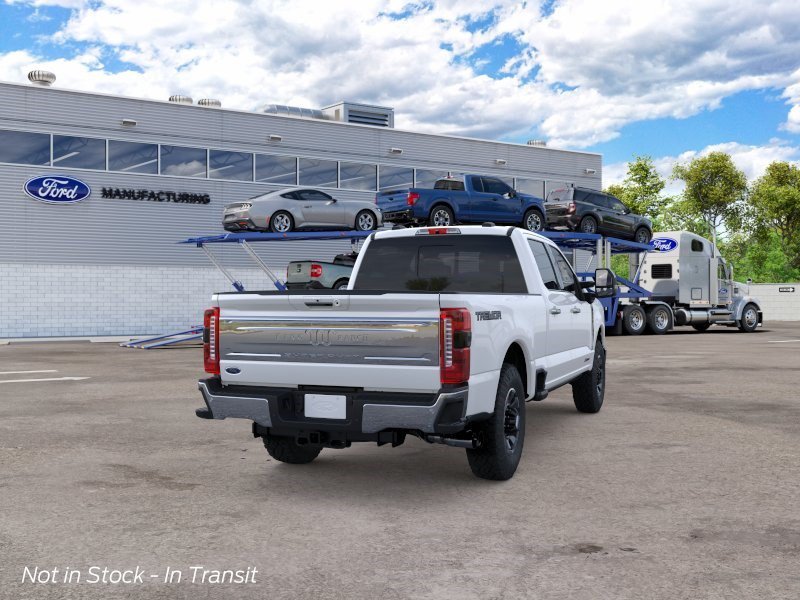 New 2026 Star White Metallic Tri-Coat Ford King Ranch image 8