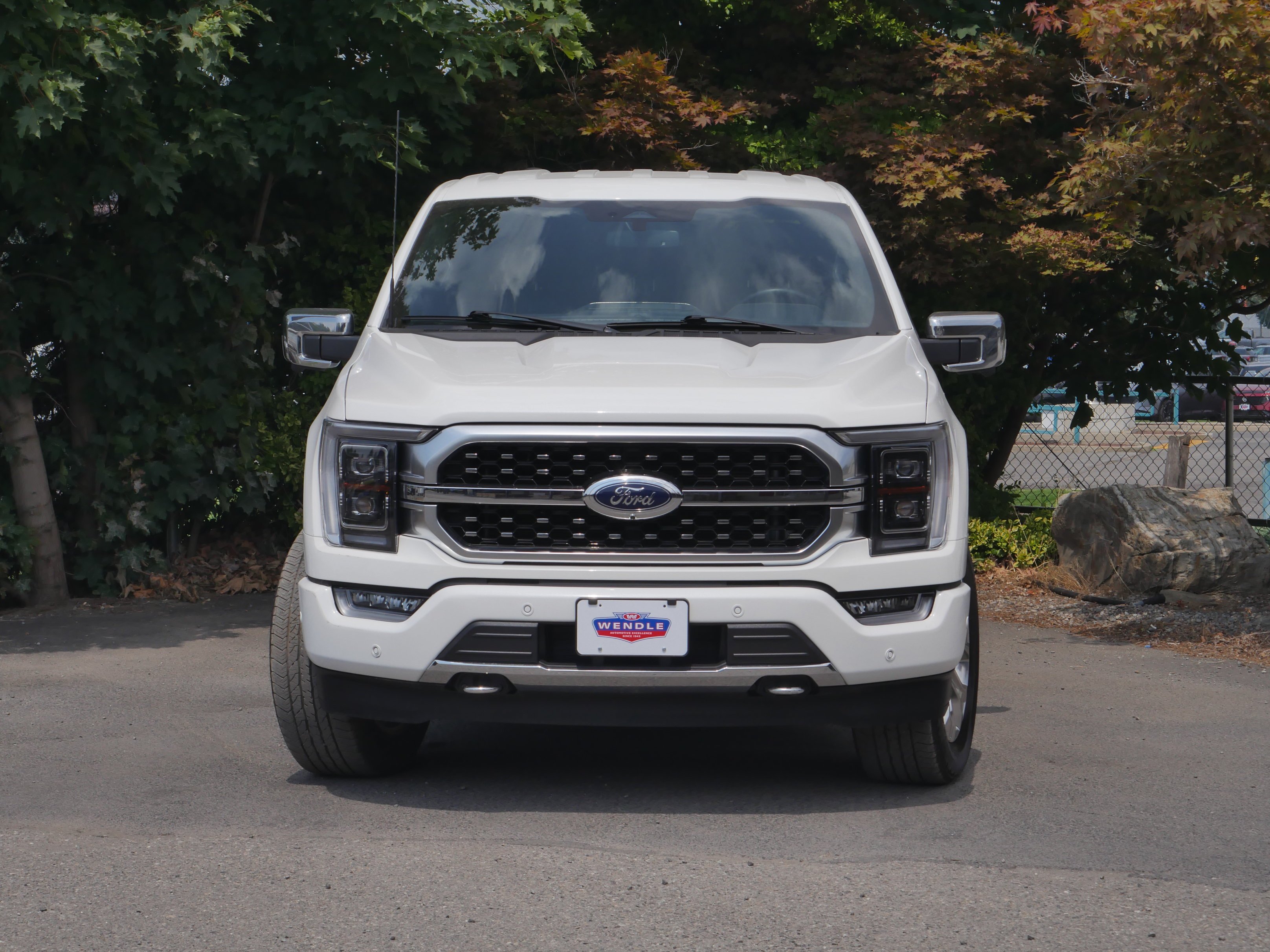 Used 2023 Star White Metallic Tri-Coat Ford Platinum image 37