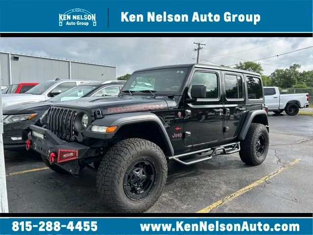 Used 2019 Black Jeep Unlimited Rubicon image 1