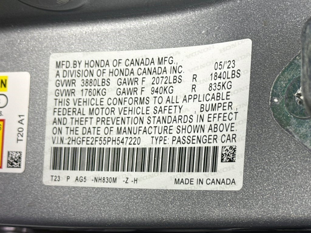 Used 2023 Gray Honda Sport image 36