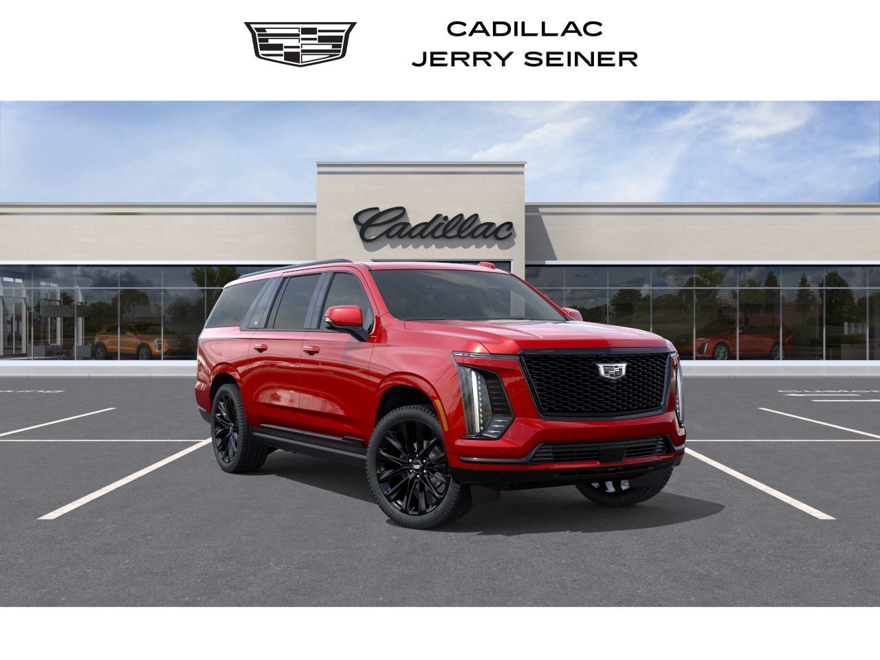 New 2026 Radiant Red Tintcoat Cadillac Platinum Sport image 1