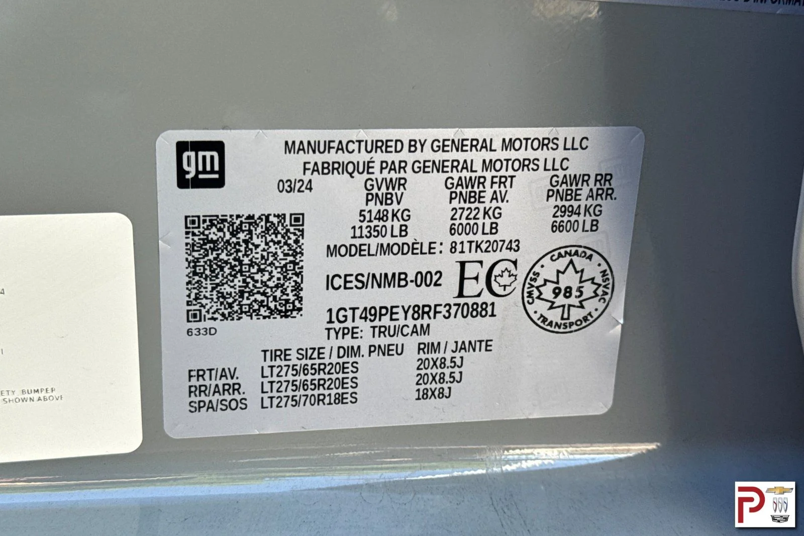 Certified Used 2024 Gray GMC AT4 image 34