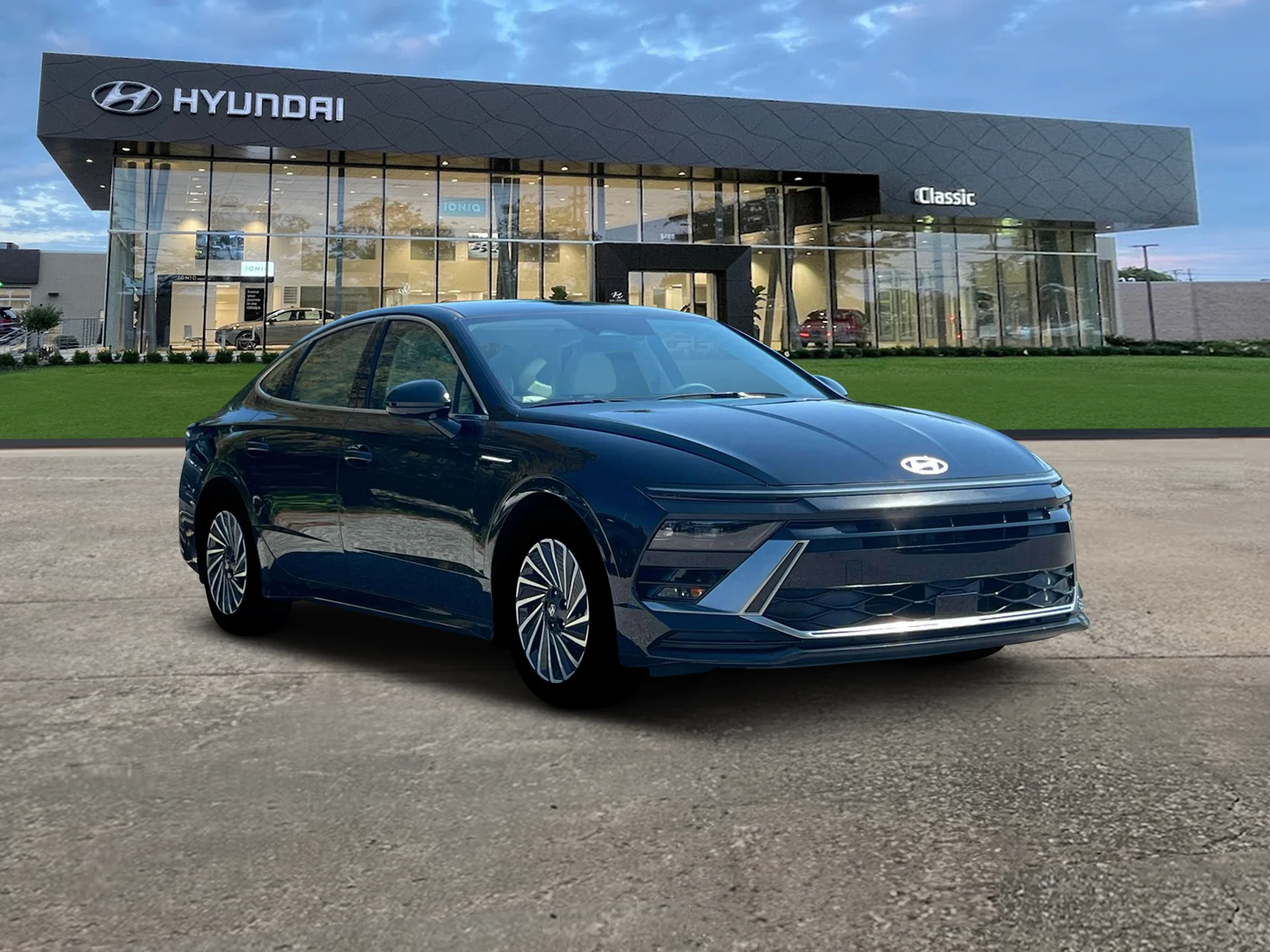 New 2025 Abyss Black Pearl Hyundai SEL image 11