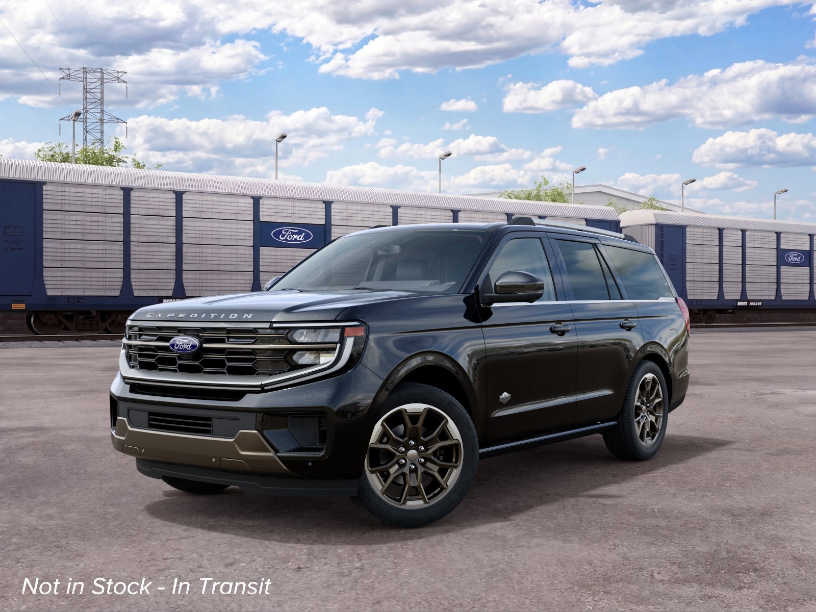 New 2027 Agate Black Metallic Ford King Ranch® image 2