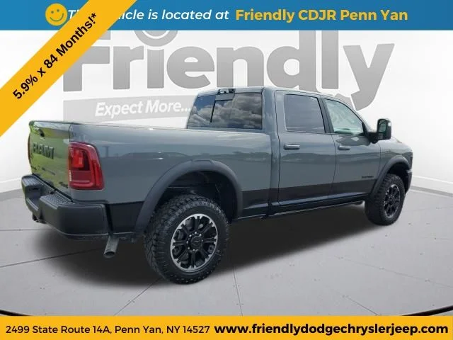 New 2026 Ceramic Gray Clear-Coat Exterior Paint RAM Rebel image 5