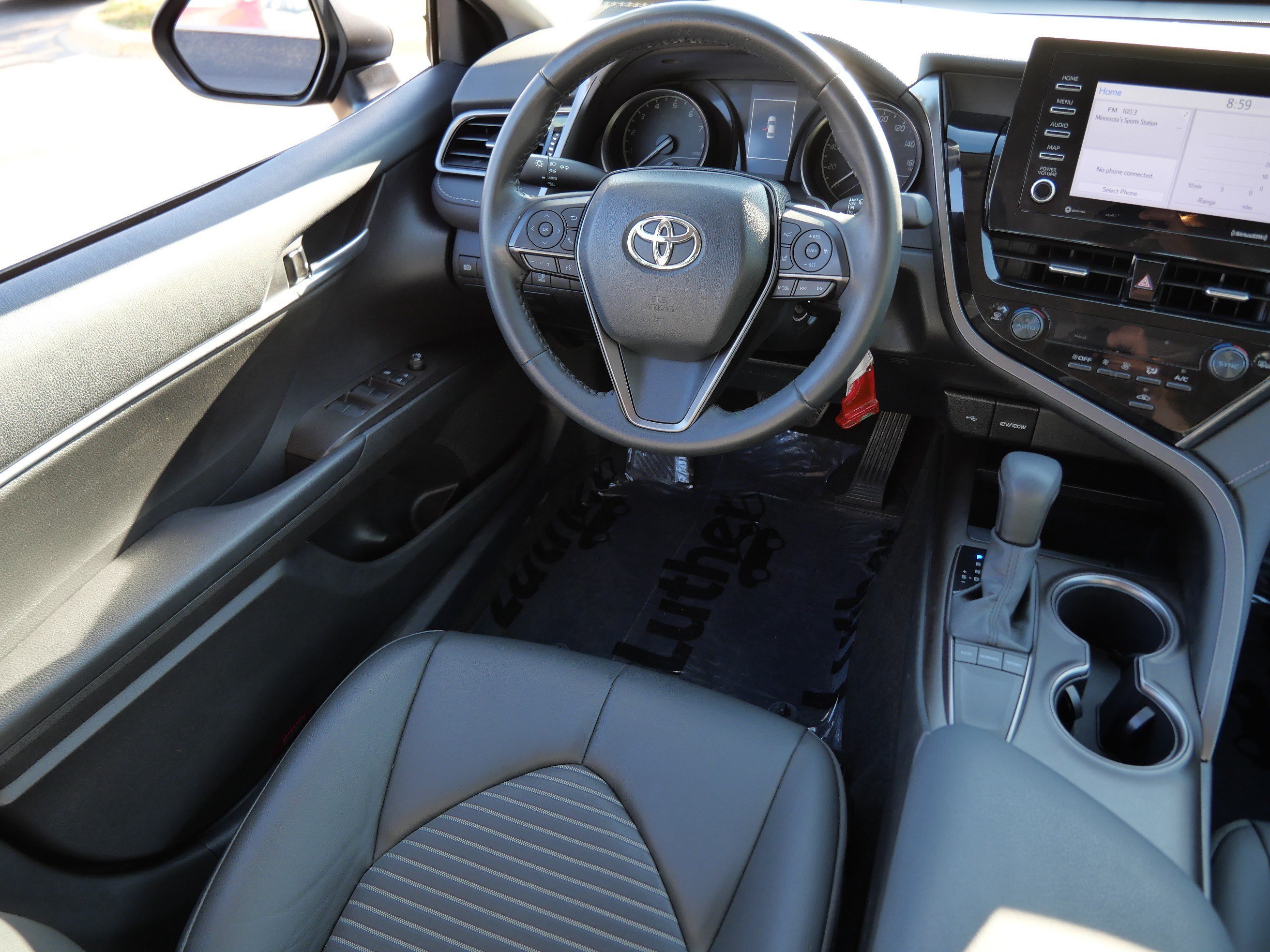Used 2024 Midnight Black Metallic Toyota SE image 10
