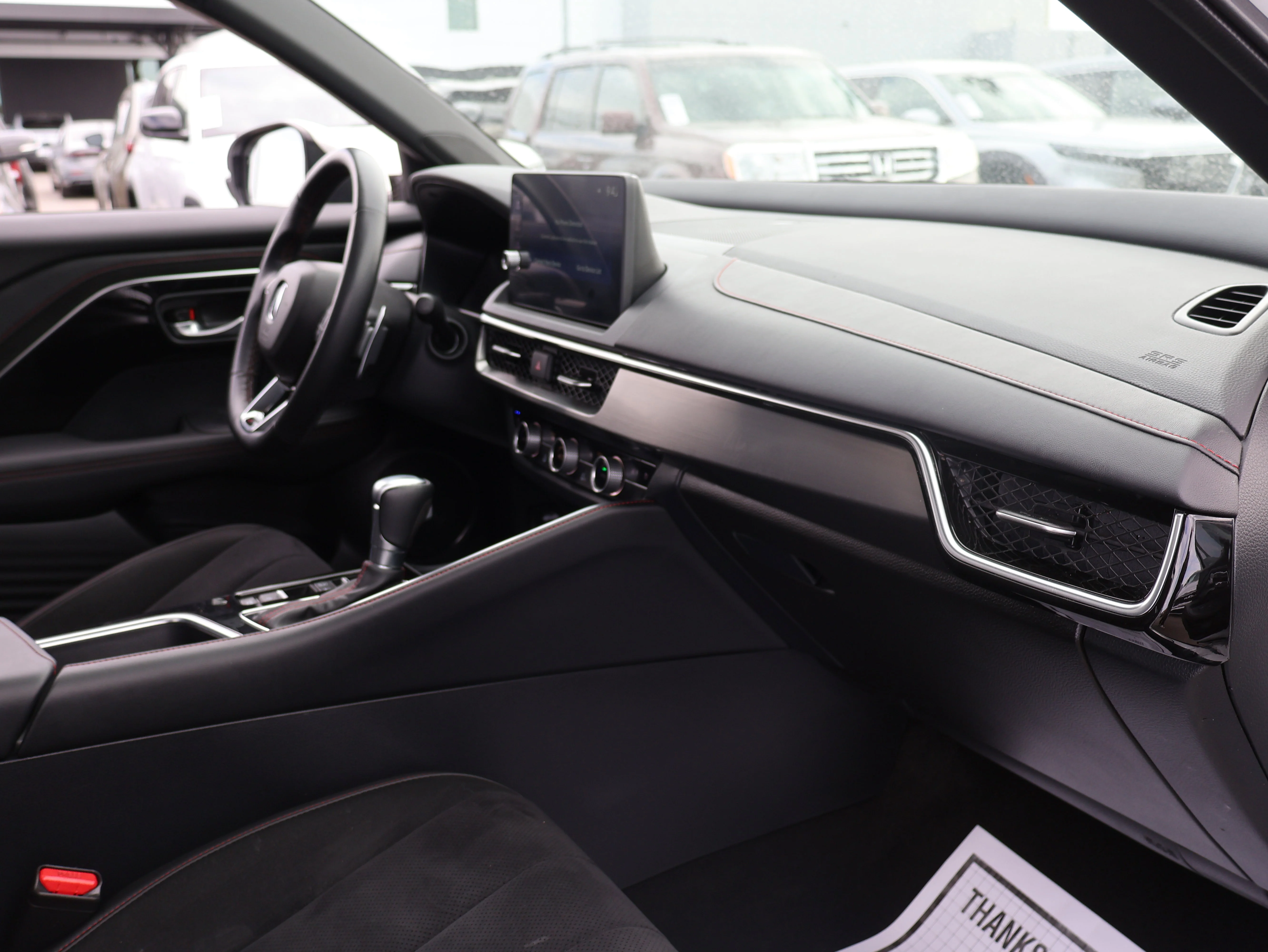 Used 2025 Platinum White Pearl Acura w/A-Spec Package image 8
