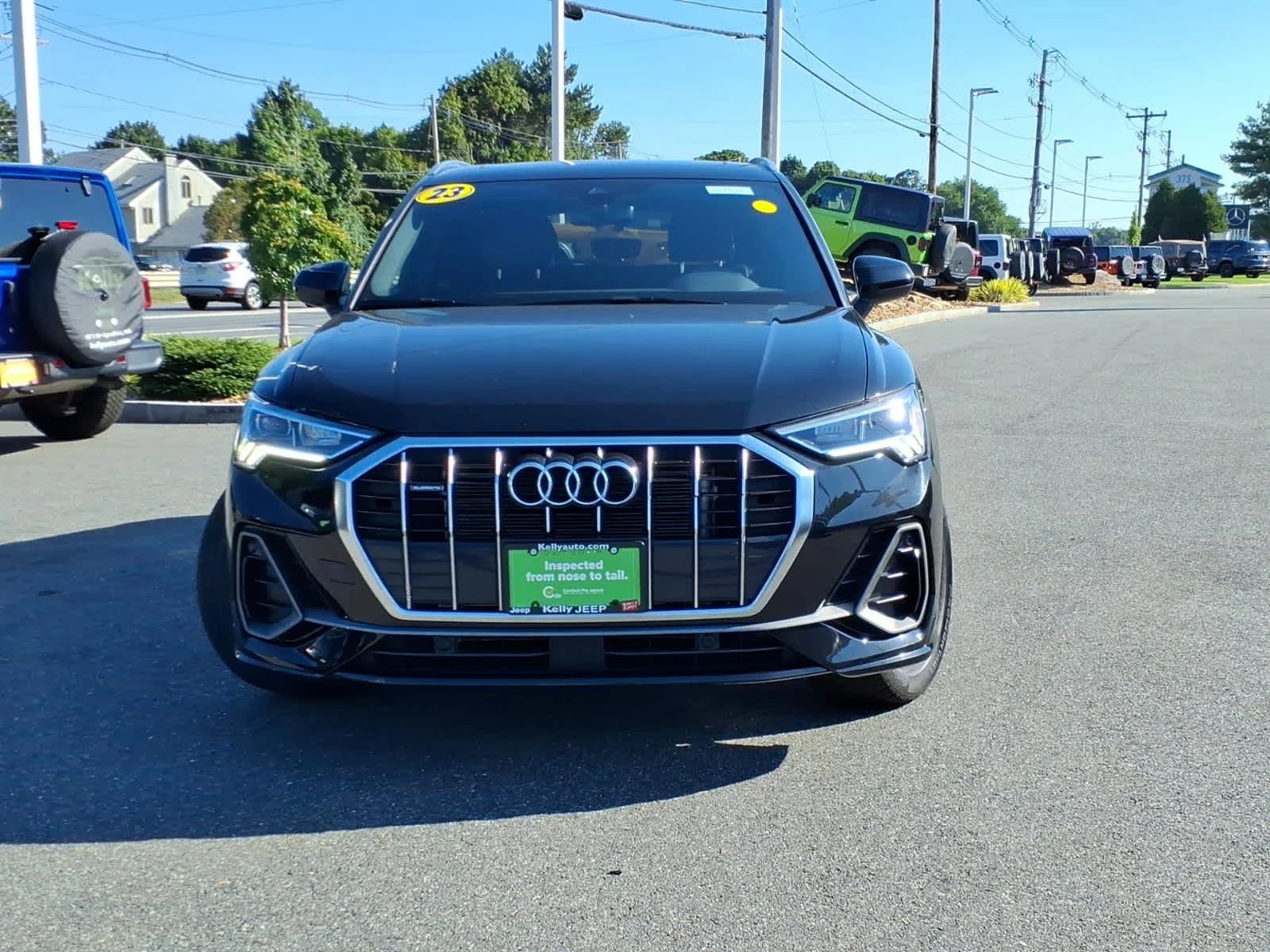 Used 2023 Mythos Black Metallic Audi S line Premium image 3