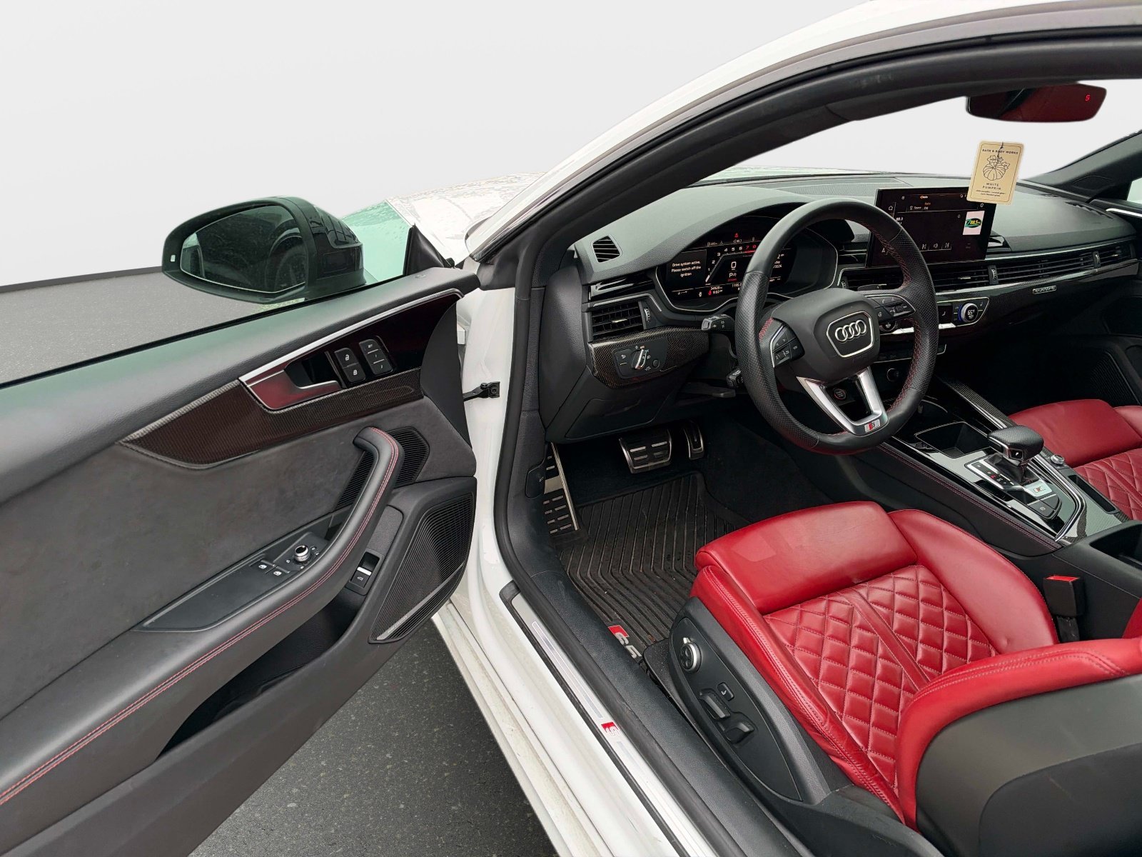 Used 2023 Glacier White Metallic Audi Premium Plus image 11