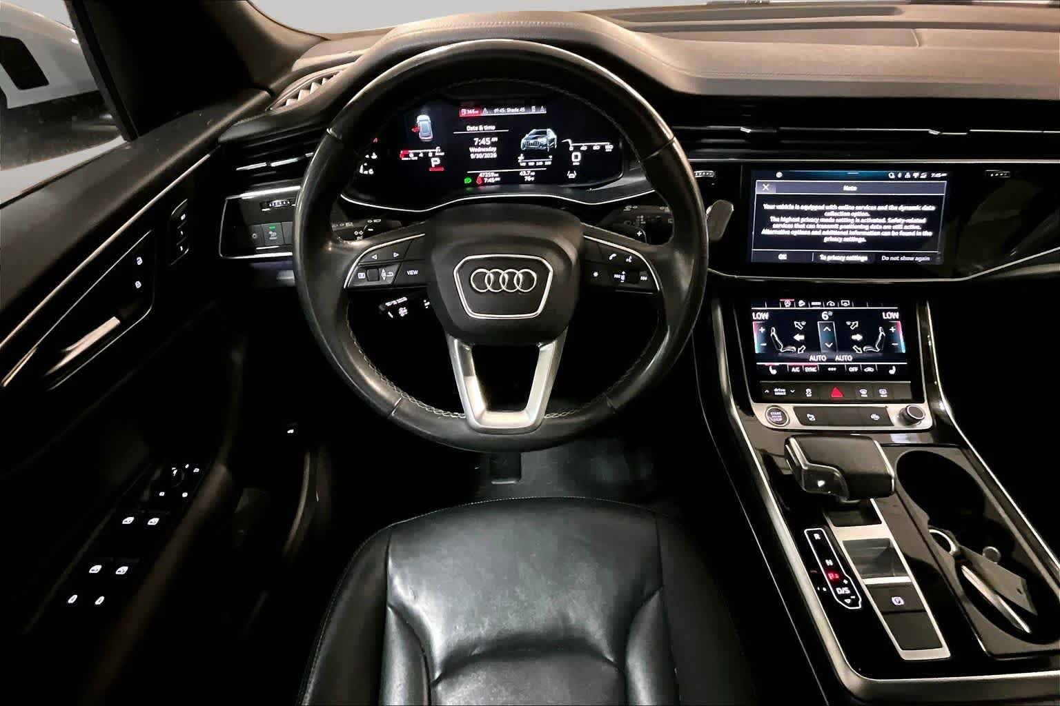 Used 2023 Glacier White Metallic Audi Premium image 6