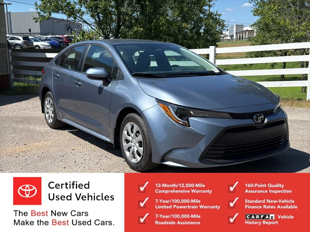 Certified Used 2026 Celestite Toyota LE image 1