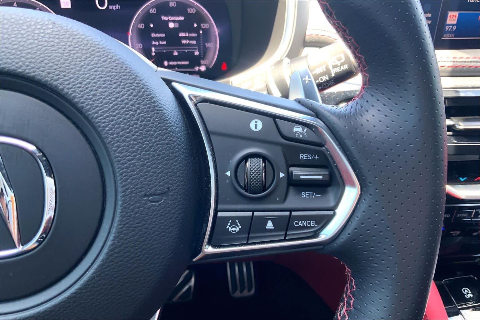Used 2025 Liquid Carbon Metallic Acura w/A-Spec Package image 24