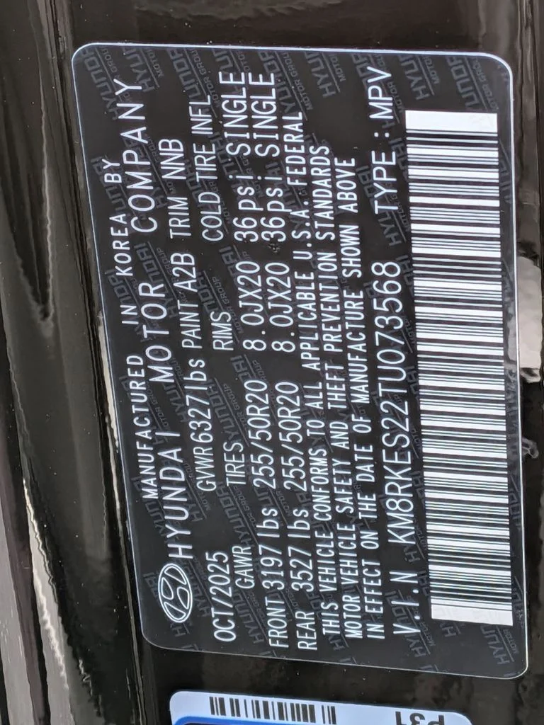 New 2026 Black Hyundai Limited image 36