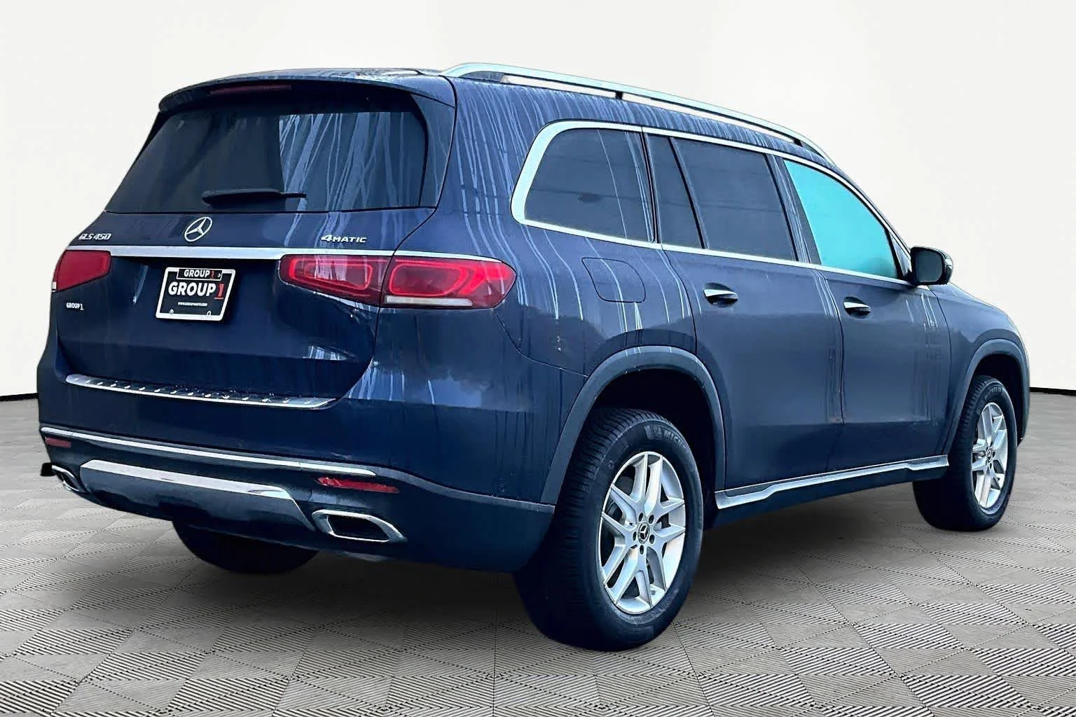 Used 2020 Lunar Blue Metallic Mercedes-Benz GLS 450 image 25