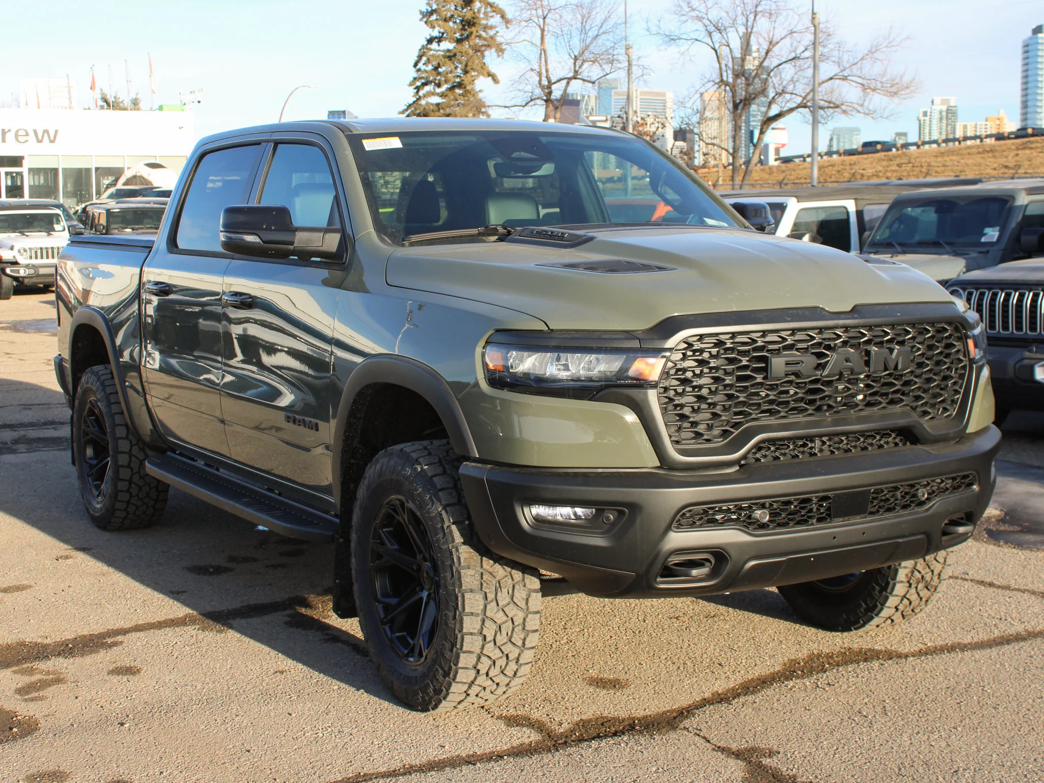 New 2026 canyon lake RAM Rebel*, 3.5 Inch Lift, 35 Inch Tires, Off-Road Running Boards, Trigger Industries image 8