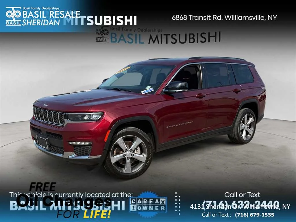 Pre-Owned 2021 Jeep Grand Cherokee L Limited Sport Utility in