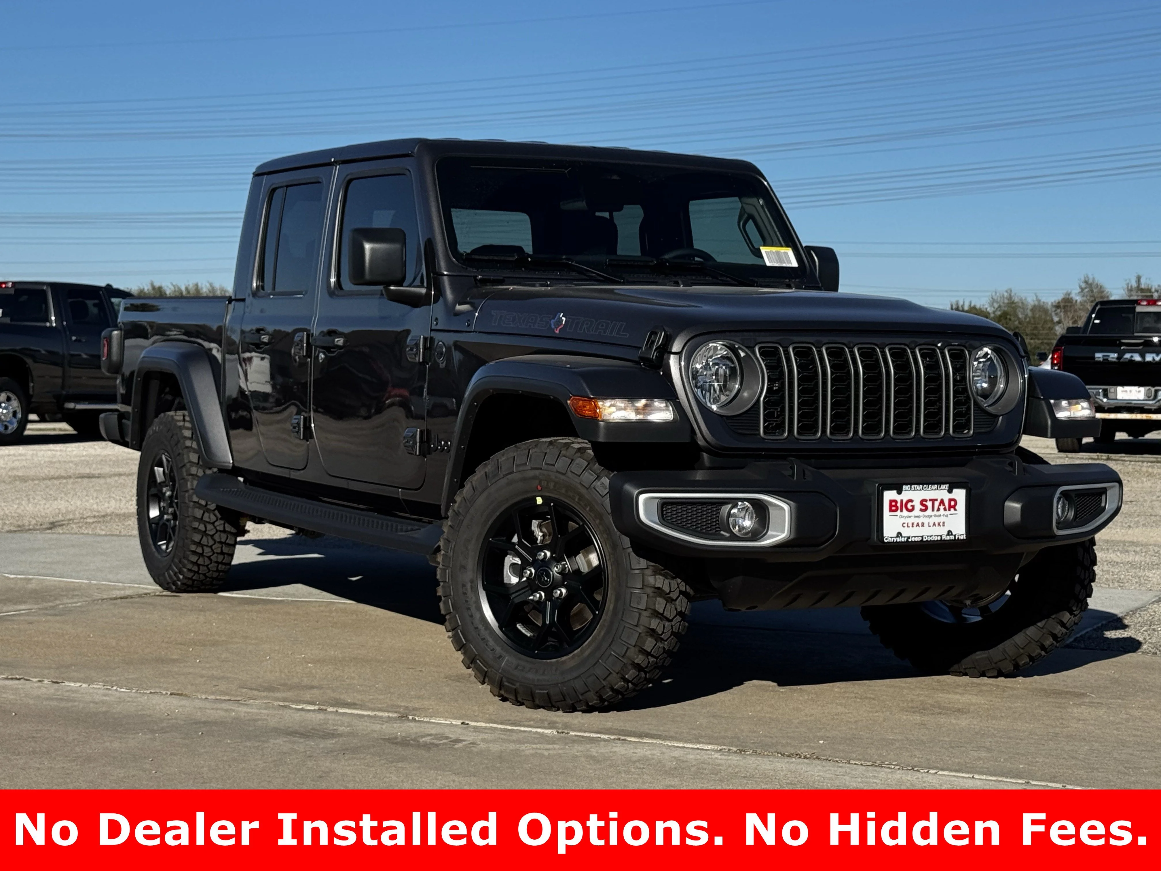 New 2026 Granite Crystal Metallic Clearcoat Jeep Texas Trail image 2