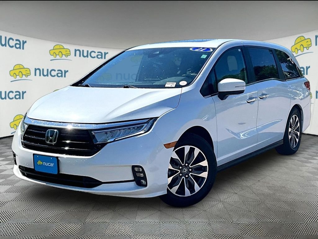 Used 2021 White Honda EX-L image 3