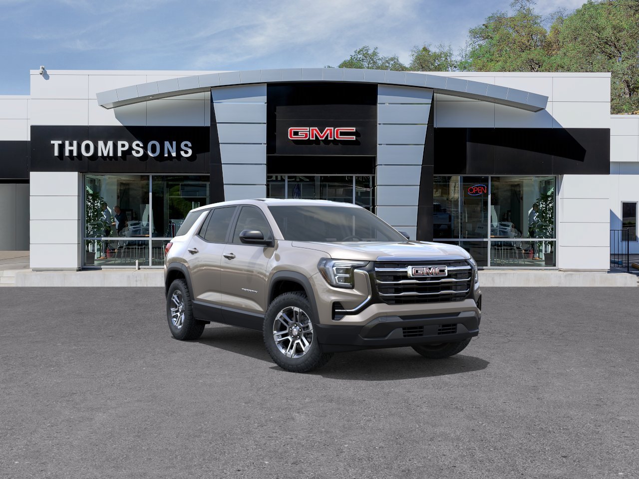 New 2027 Riverstone Metallic GMC AWD Elevation image 1