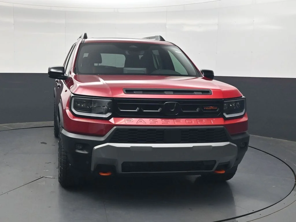 New 2026 Radiant Red Metallic II Honda TrailSport Blackout image 9