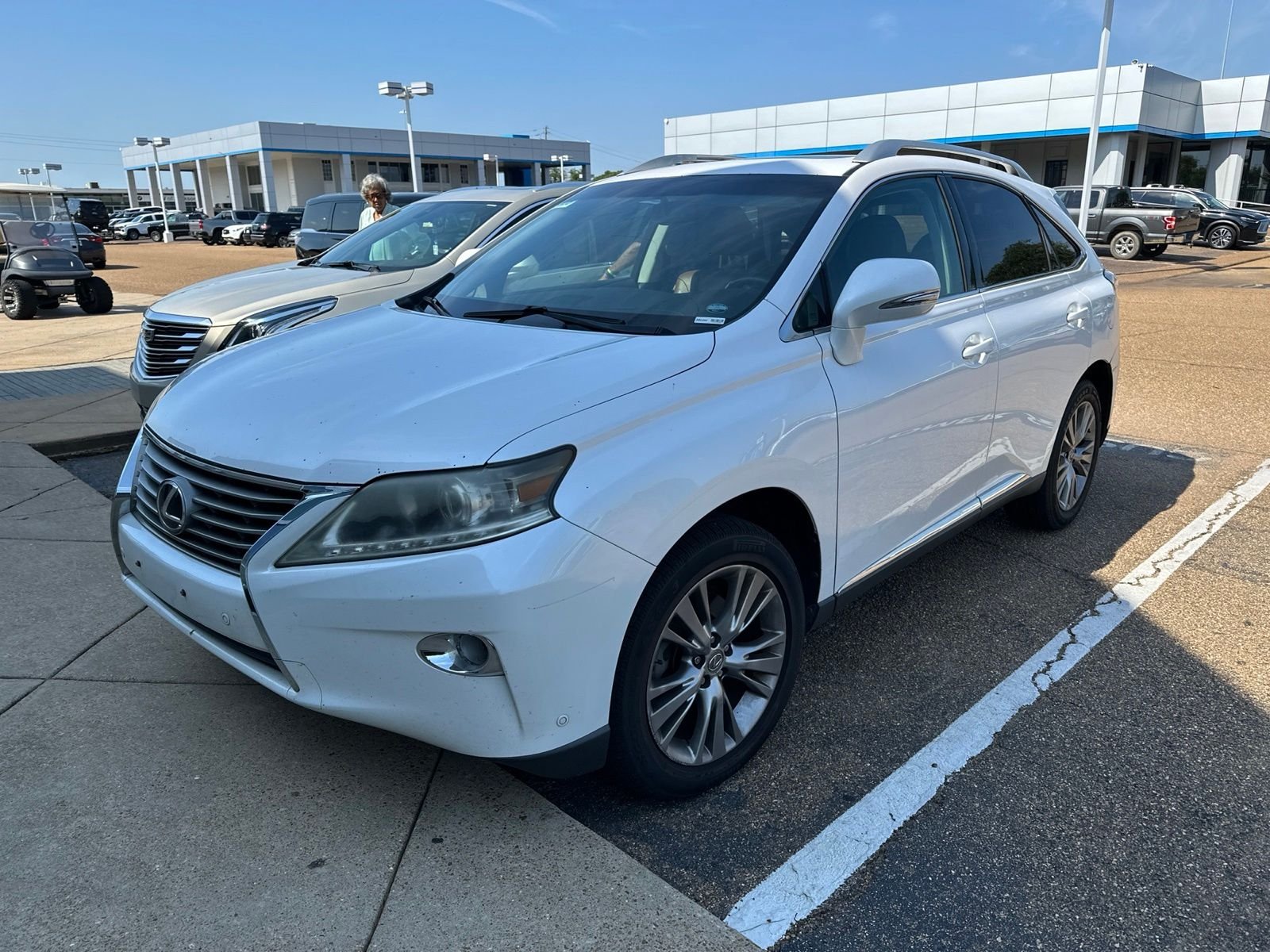 Used 2013 White Lexus 350 image 1