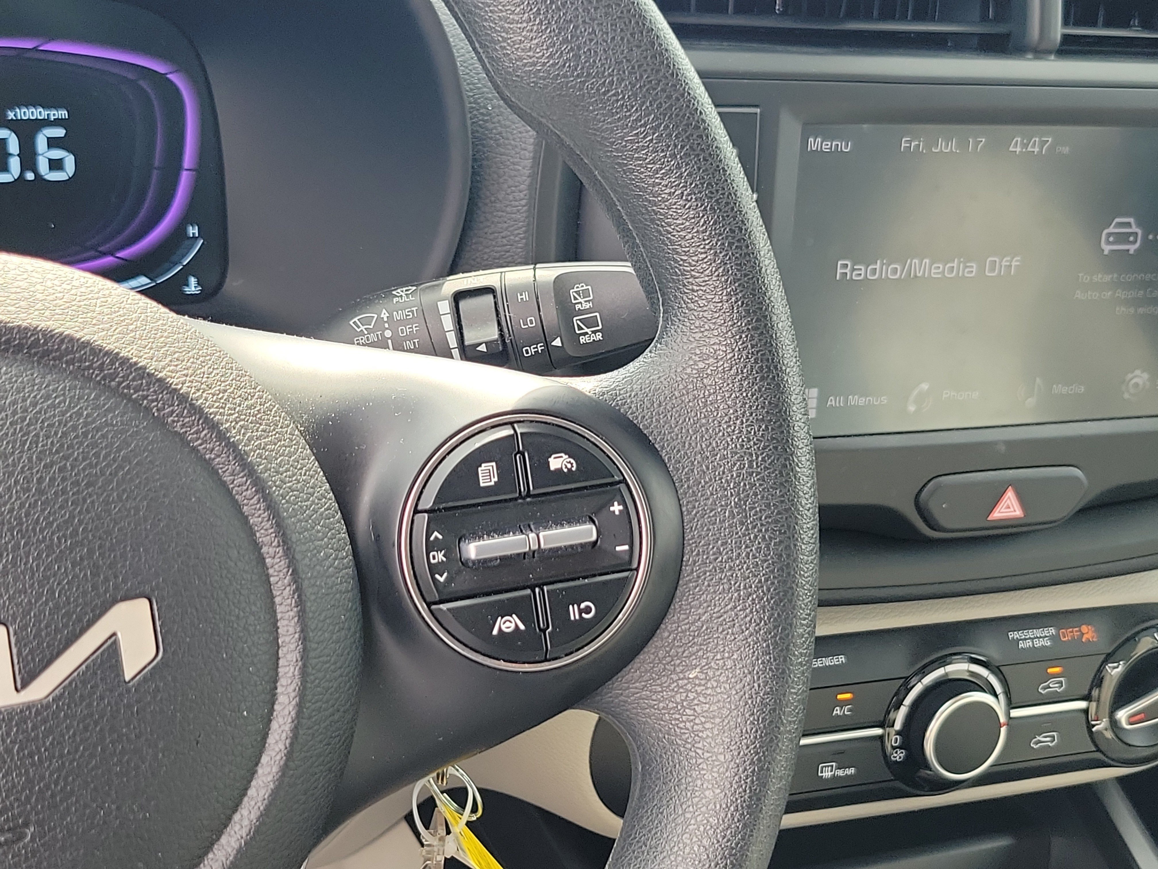 Used 2025 Gravity Gray Kia LX image 22
