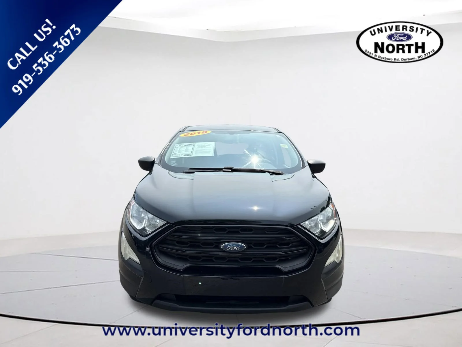 Used 2018 Shadow Black Ford S image 2