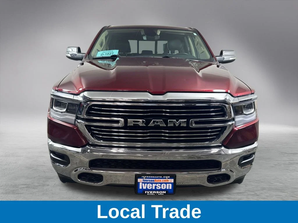Used 2020 Delmonico Red Pearl Ram Laramie image 3