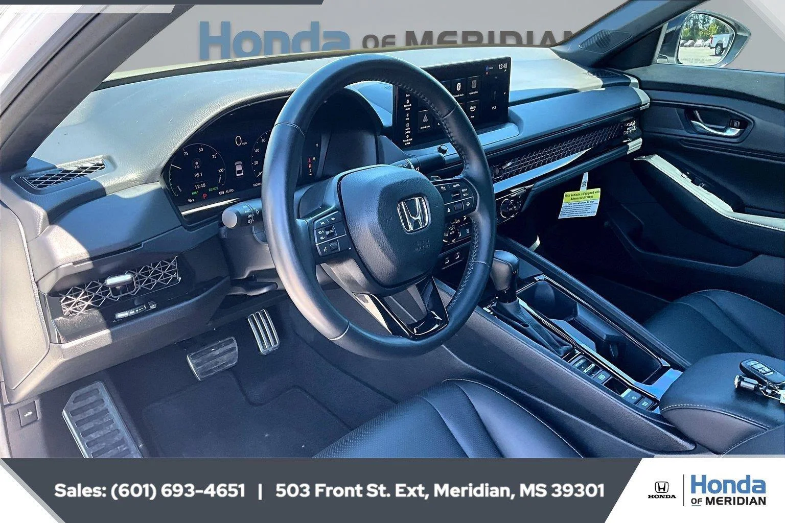 Used 2025 Platinum White Pearl Honda Sport-L image 12