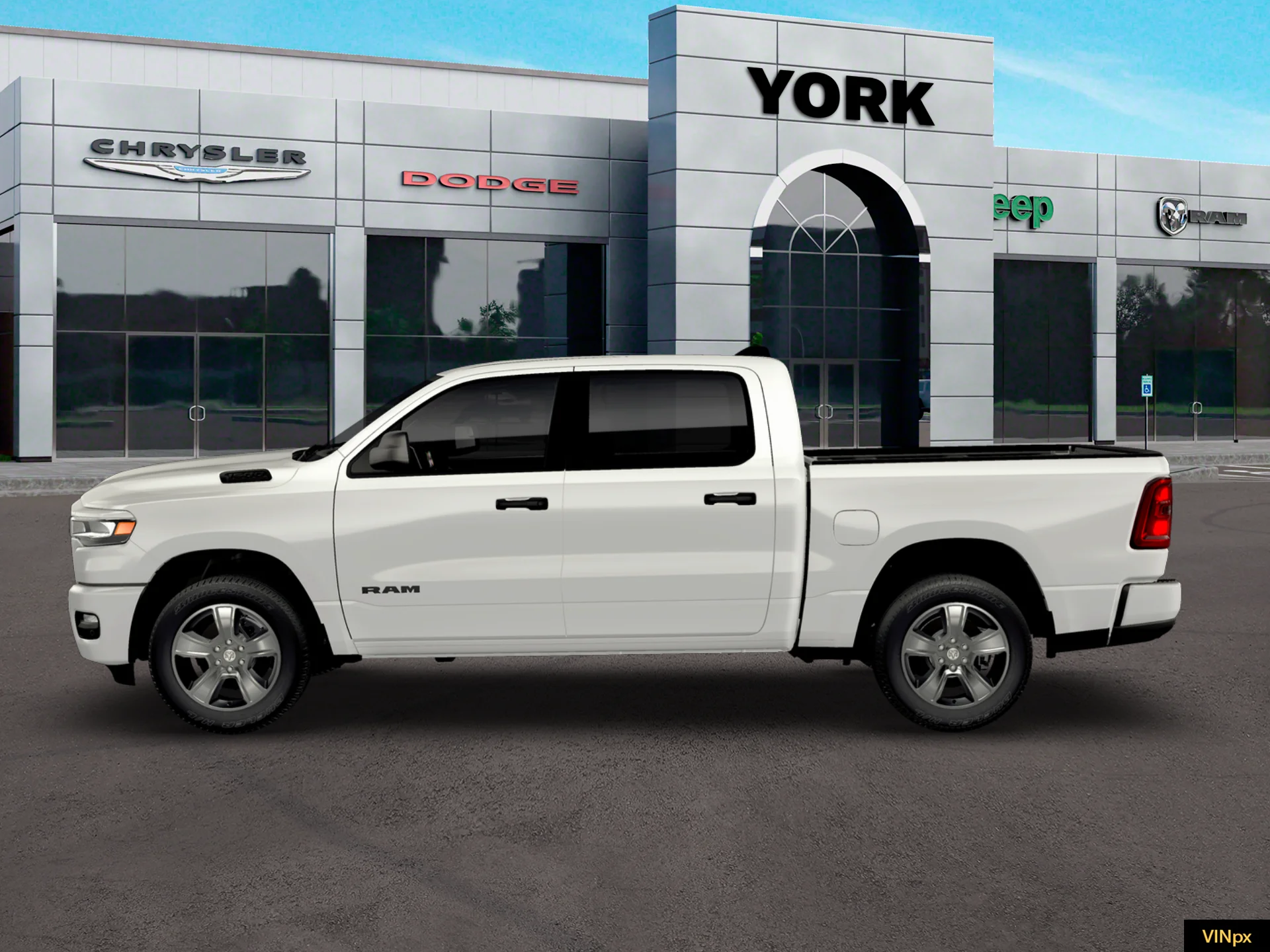 New 2026 Bright White Clear-Coat Exterior Paint RAM Express image 15