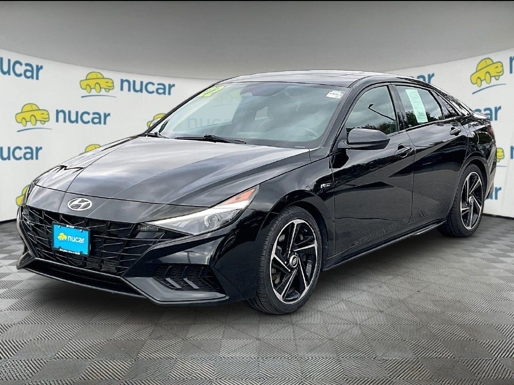 Used 2022 Phantom Black Hyundai N Line image 3