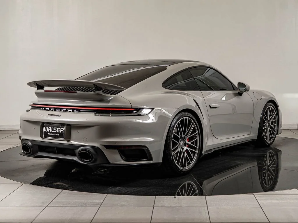 Certified Used 2023 Chalk Porsche Turbo image 8