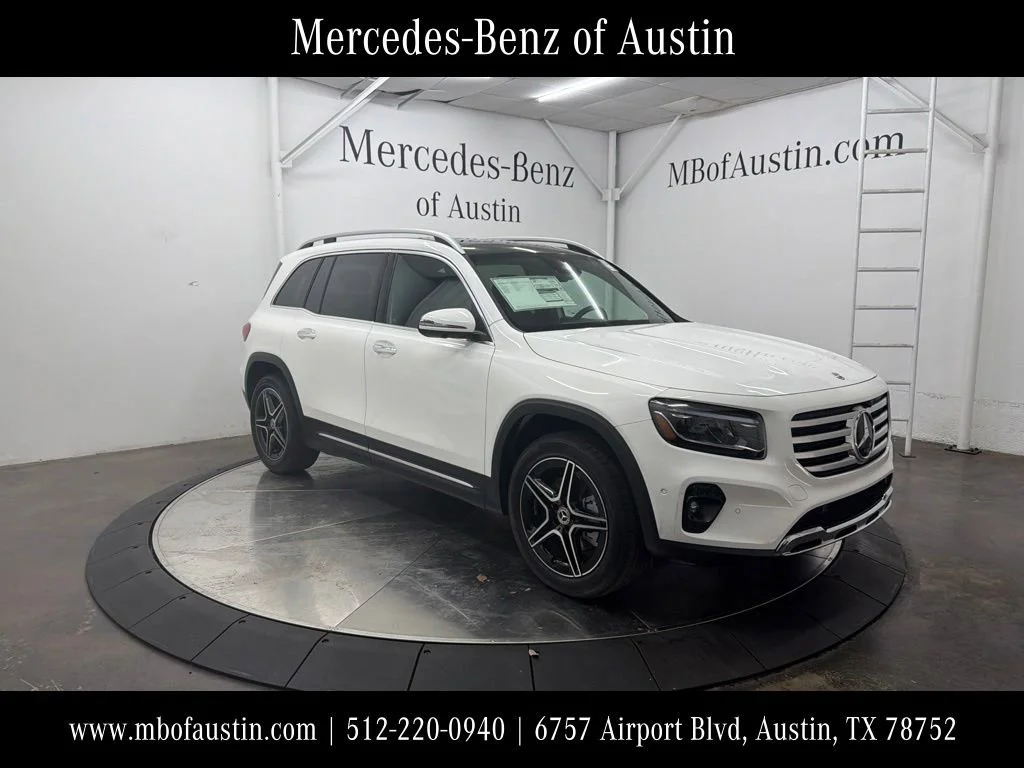 New 2026 White Mercedes-Benz GLB 250 image 1
