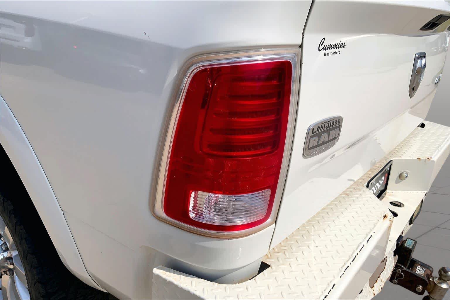 Used 2017 Pearl White Ram Longhorn image 27