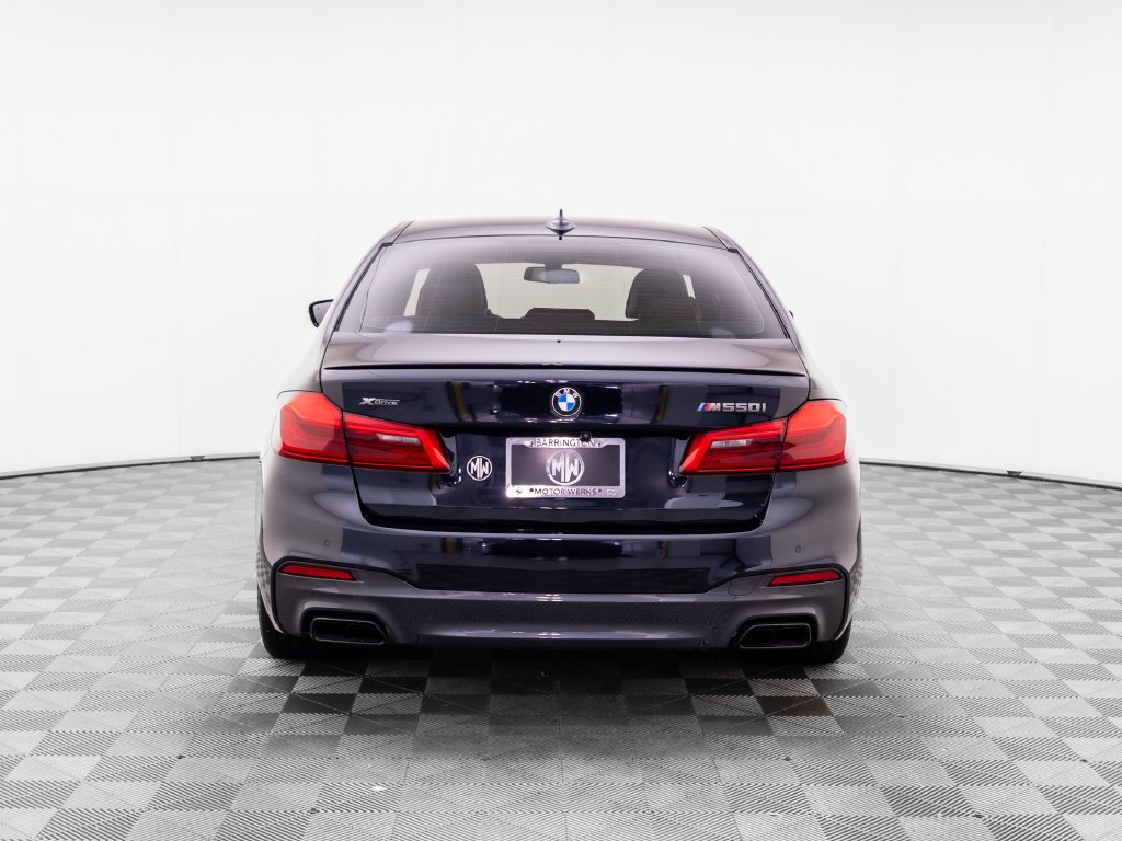 Used 2018 Carbon Black Metallic BMW M550i xDrive image 5
